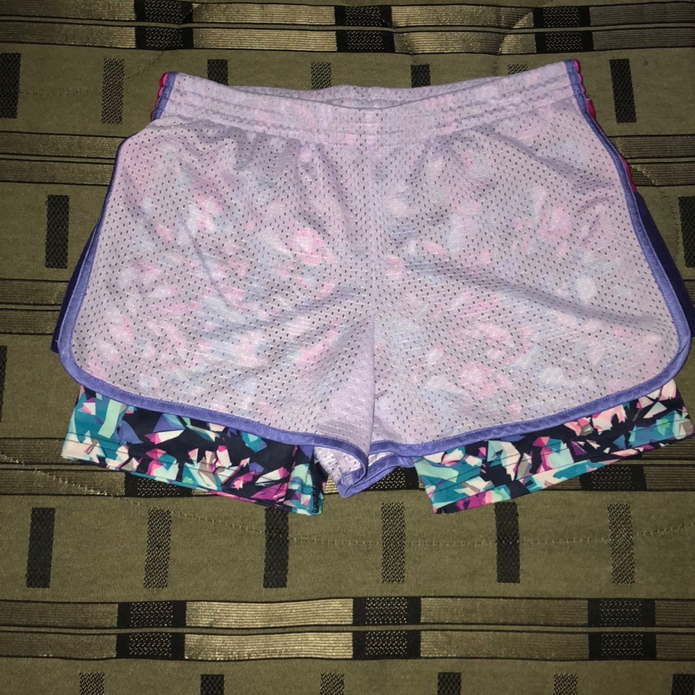 Girls athletic shorts